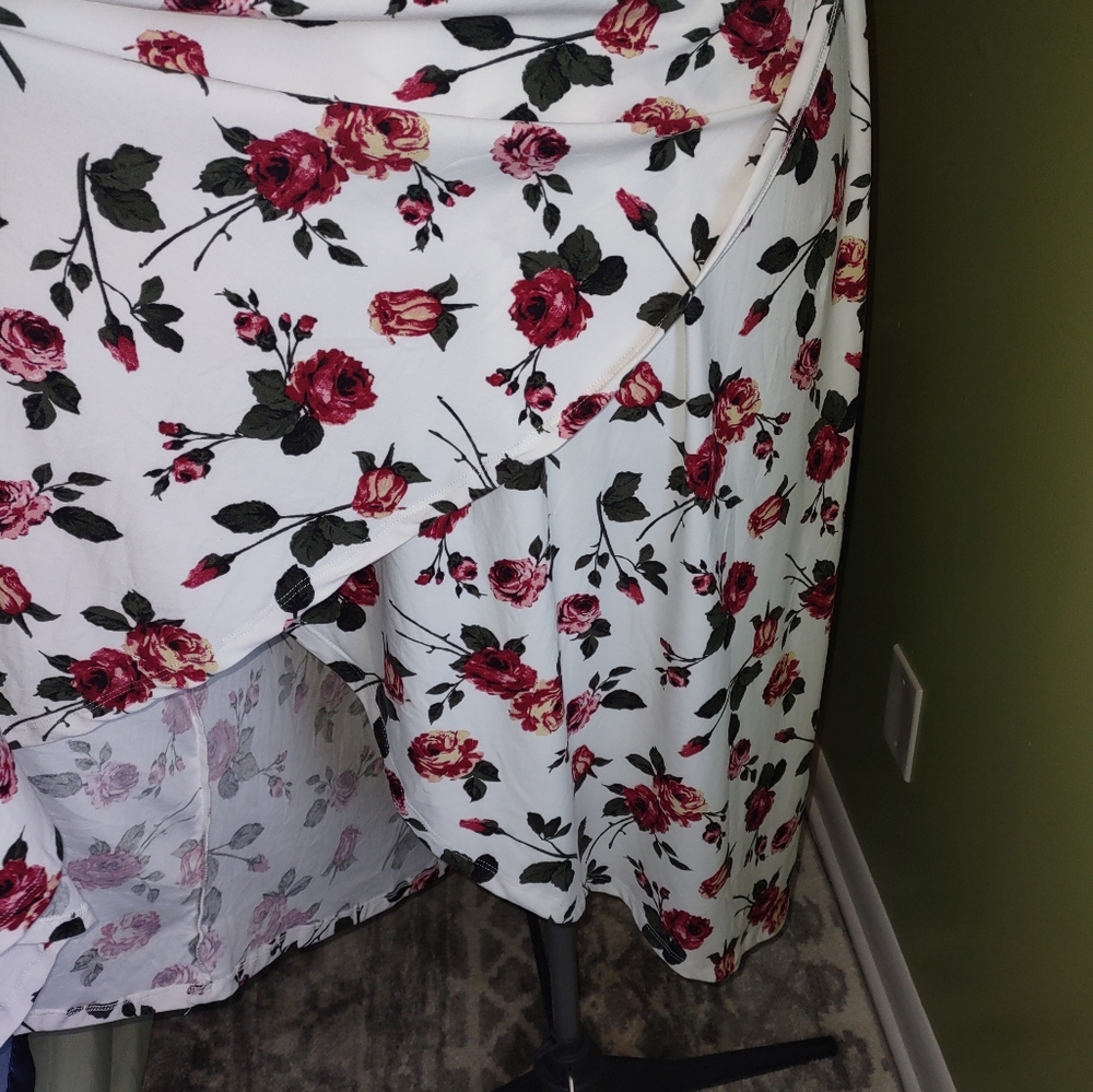 J for Justify Romantic Summer High Low Dress, size M, Floral Print - Picture 6 of 12